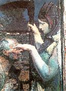 Malczewski, Jacek Death oil painting on canvas